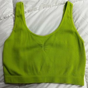 pacsun lime green top